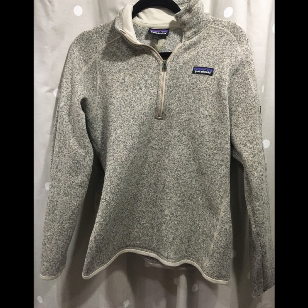 Patagonia grey pullover sweatshirt jacket Size LG